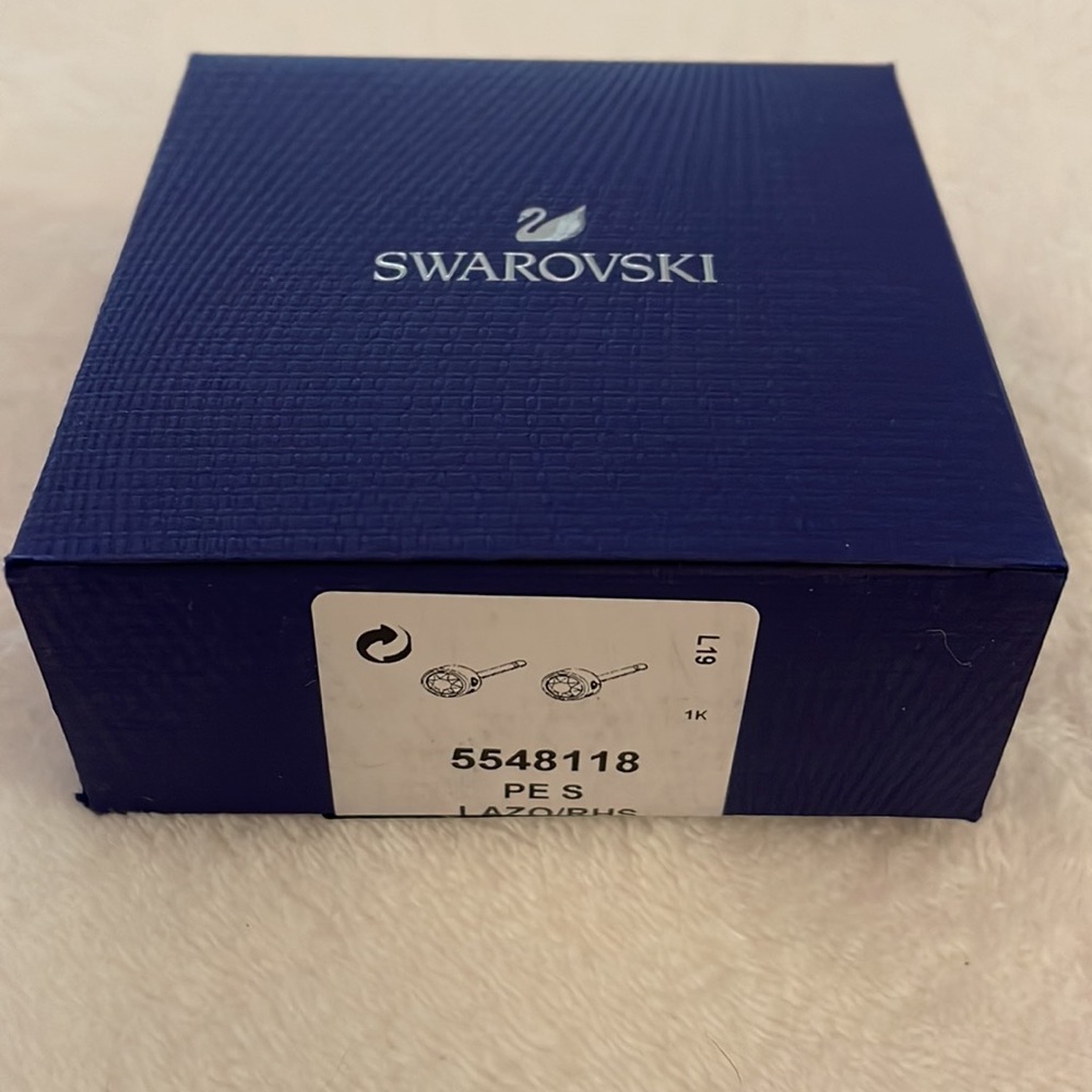 22. Swarovski Crystal stud earrings new in original box Mother’s Day